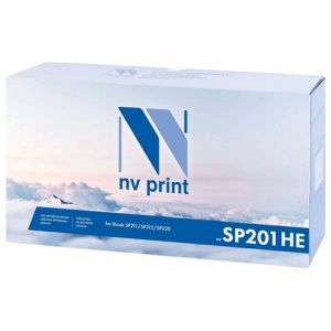 Картридж NV-Print совместимый с Ricoh SP201HE (2600 страниц) черный